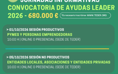 TEDER abre la convocatoria de ayudas EDLP Leader 2026 con 680.000 € y organiza jornadas informativas para Tierra Estella